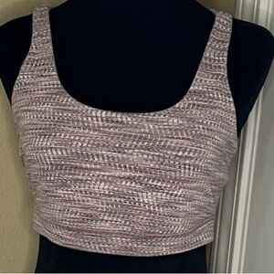 lululemon athletica Space Dye Sports Bra in Mauve